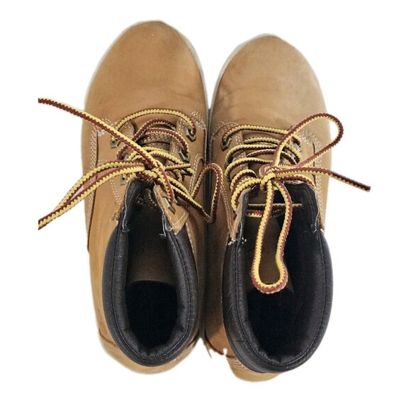 Timberland Boots Dausette Sneaker Boots in Wheat Nubuck Leather Womens Size 6 - Picture 4 of 11
